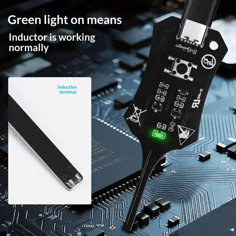 Quick Fault Inductance Checking Motherboard Coil Tester Inductor Detector Tool For Mobile Phone Repair Electromagnetic Induction Peaceful Pleasures Health and Wellness