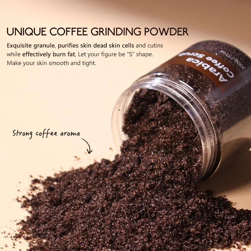 Arabica Coffee Body Scrub – Exfoliating & Brightening Peaceful Pleasures Health and Wellness