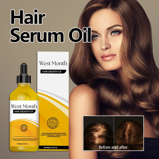 West&Month Scalp Serum Oil – Hair Thickening & Nourishing 60ml Scalp Serum Oil Oasis Select Default Title