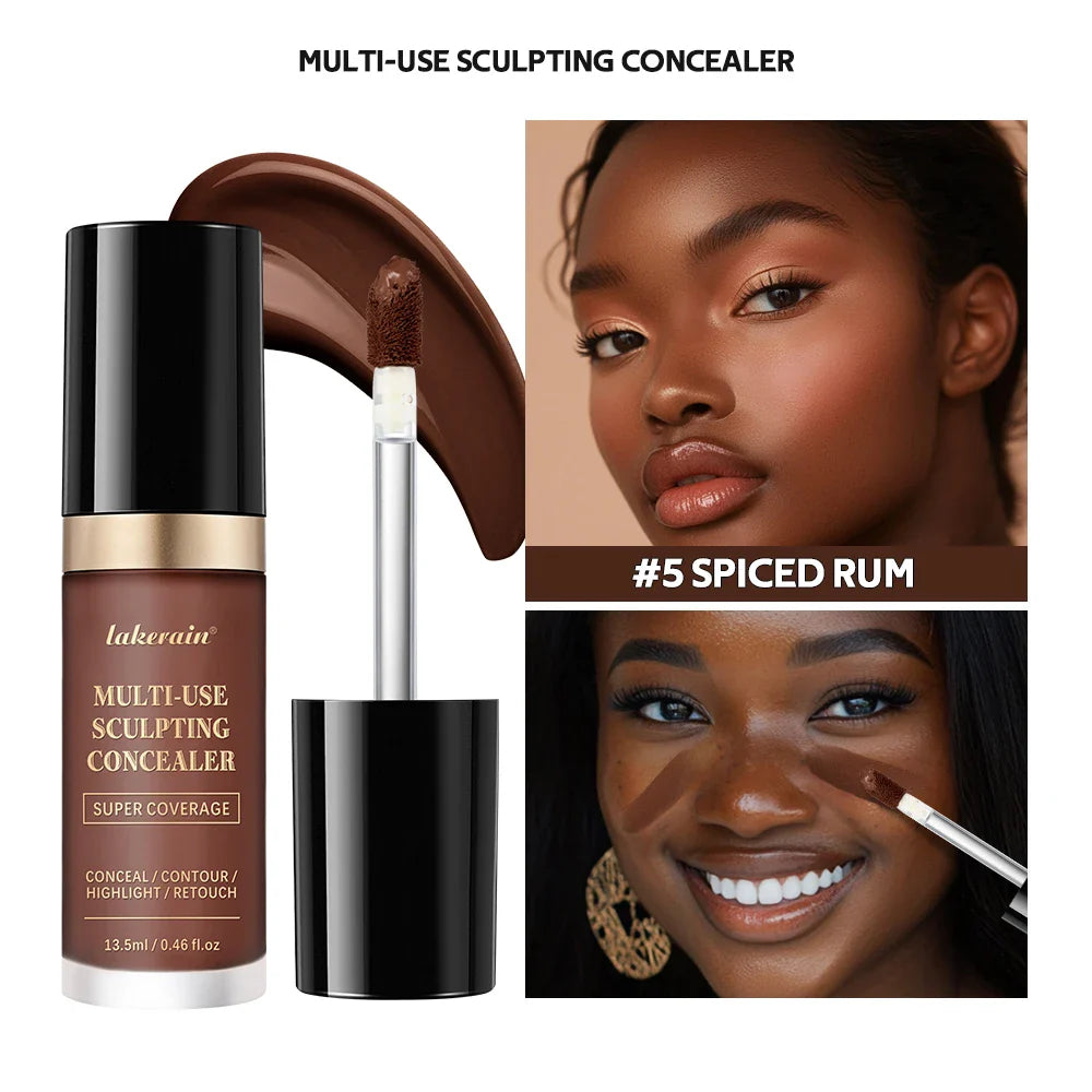 ibcccndc Super Coverage Concealer – Oil-Free Long-Wear Matte