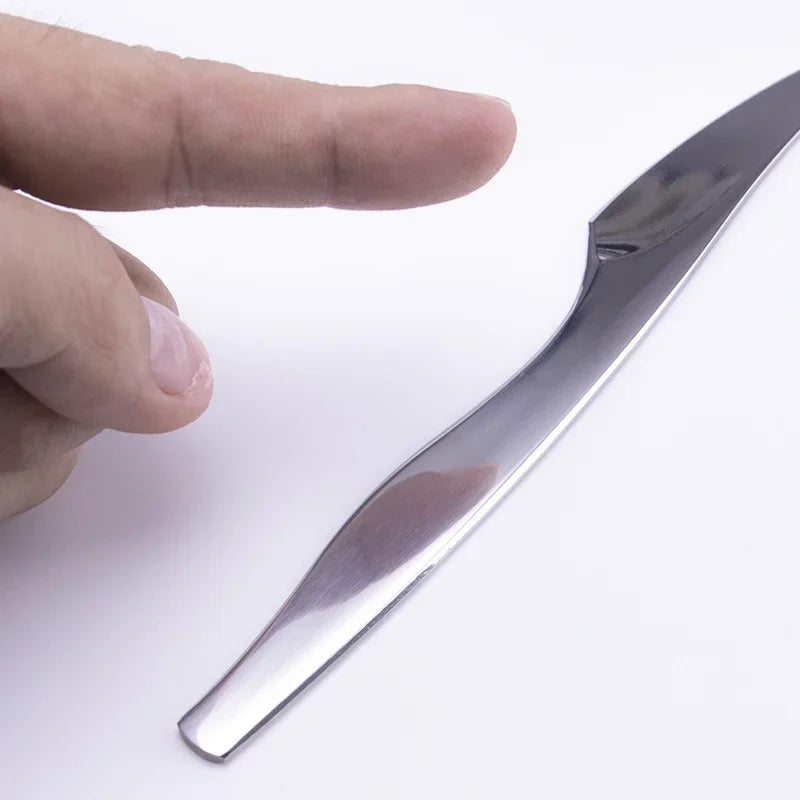 Stainless Steel Pedicure Knife Professional Dry Dead Cuticle Remover Foot Care Tool Nail Tool Peaceful Pleasures Health and Wellness