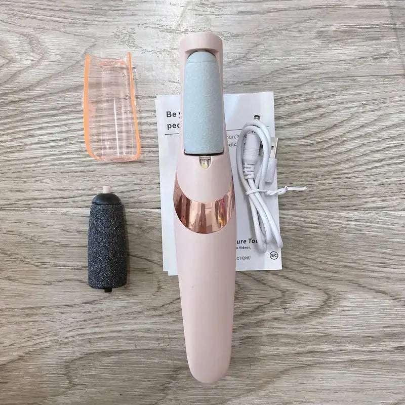Electric Rechargeable Callus Remover – Foot Scrubber for Men & Women