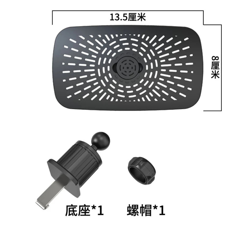 Car Air Conditioning Vent Deflectors, Left and Right Air Vent Covers, Fragrance Diffuser, for Adjusting Air Vents in Your Car Peaceful Pleasures Health and Wellness 1Pc