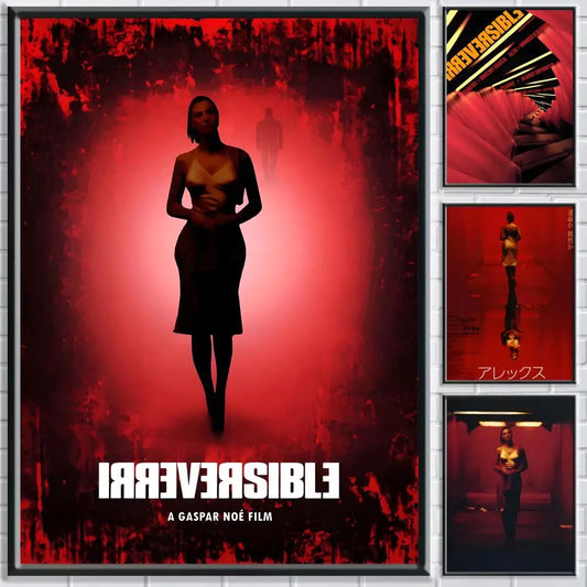 Irreversible Movie Poster HD Self-Adhesive Waterproof Wall Art Movie Wall Poster Peaceful Pleasures Health and Wellness