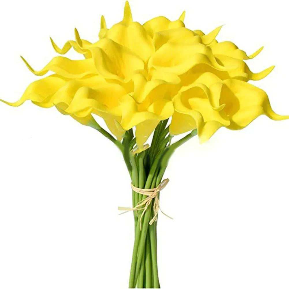 Calla Lily Artificial Bouquet – Wedding & Home Decor Flowers