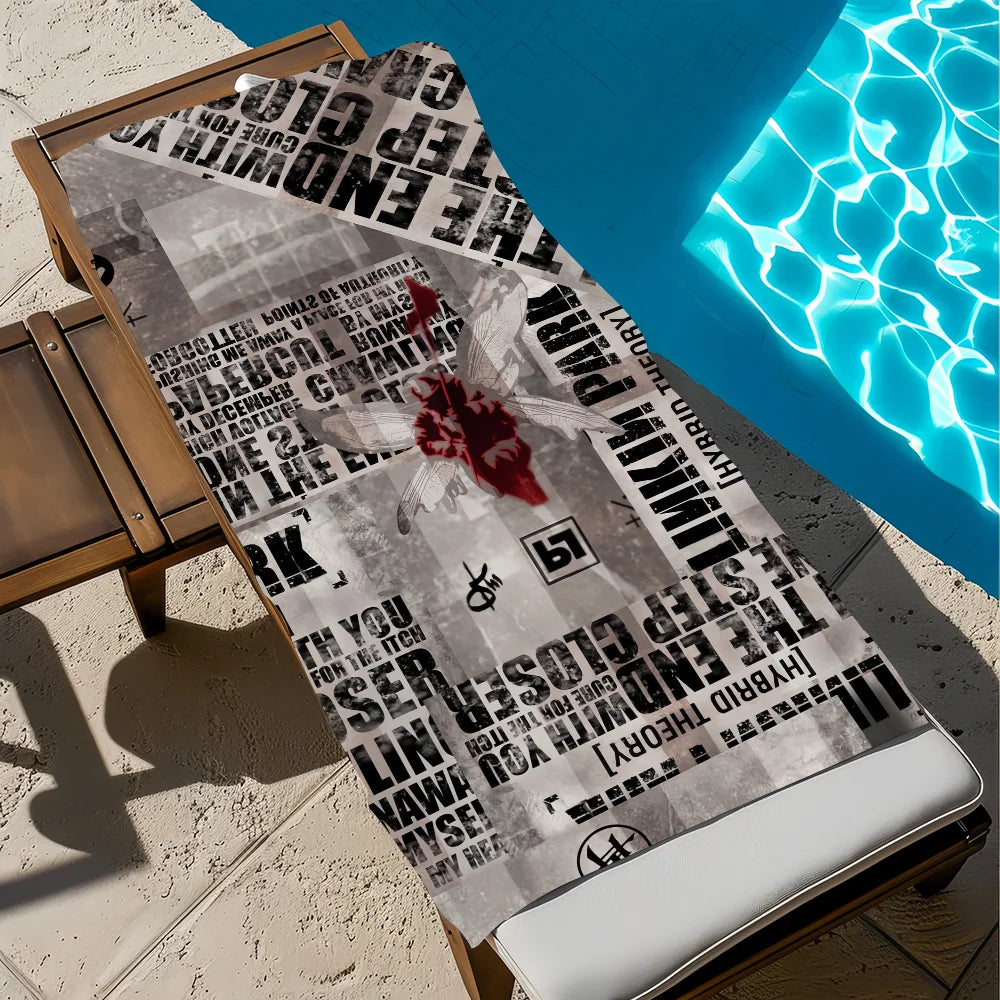 Quick-Dry Beach Towel | Soft Pool Travel Gym Camping Towel