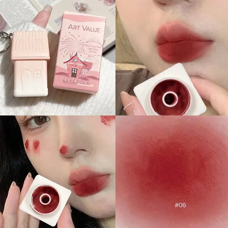 Velvet Matte Lip Mud | Berry Wine Korean Lipstick & Lip Tint