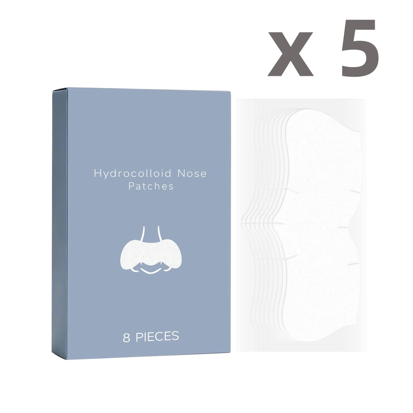 Nose Cleansing Pore Strips – Blackhead Removal Patch 8 pcs