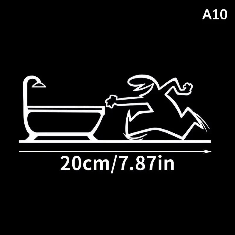 La Linea Line Art Wall Sticker Minimalist Self-Adhesive Waterproof Decal For Walls, Doors, Glass, Cars Home And Car Decoration Peaceful Pleasures Health and Wellness A10
