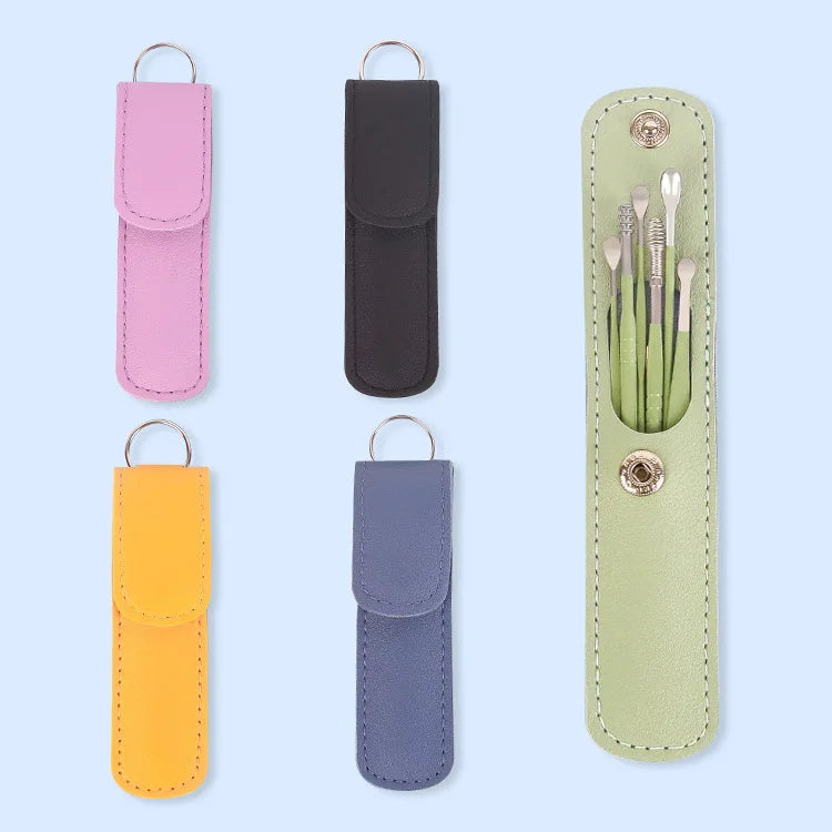 6-Piece Spiral Spring Ear Cleaning Kit | Safe Earwax Removal