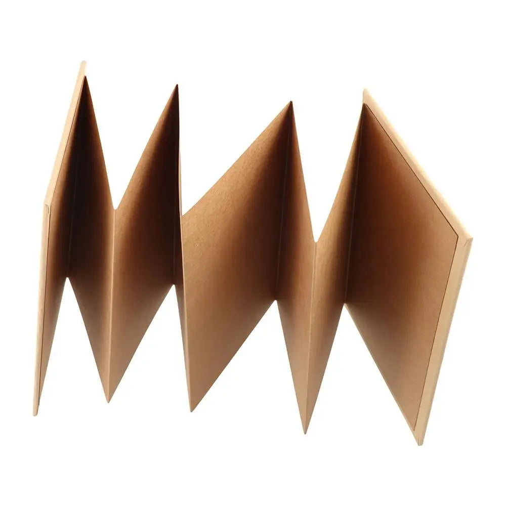 DIY Folding Accordion Photo Album – Kraft Paper Scrapbook Gift Accordion Photo Album Oasis Select