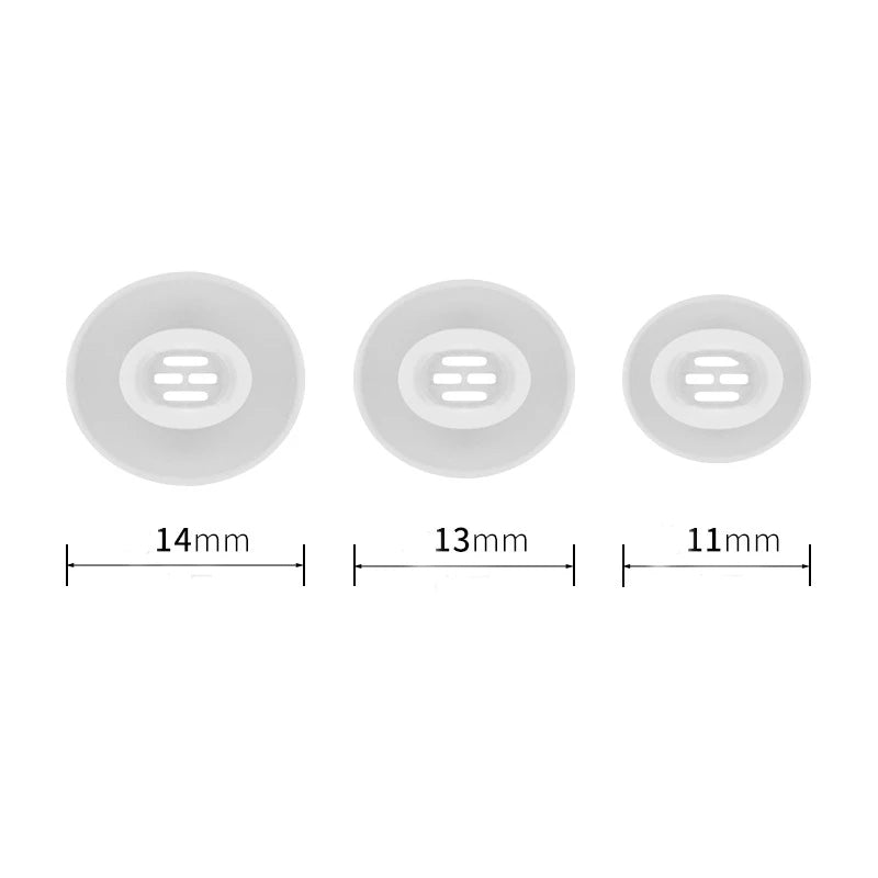 6pcs Silicone Ear Tips for OPPO Enco Air2 Pro Earbuds Eartips for OPPO Enco Air2 Pro Buds TWS Tips Peaceful Pleasures Health and Wellness