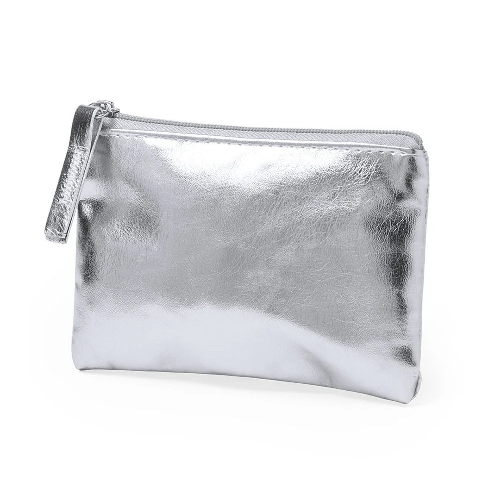 Patent Leather Zipper Coin Purse | Mini Wallet – Cards & Keys