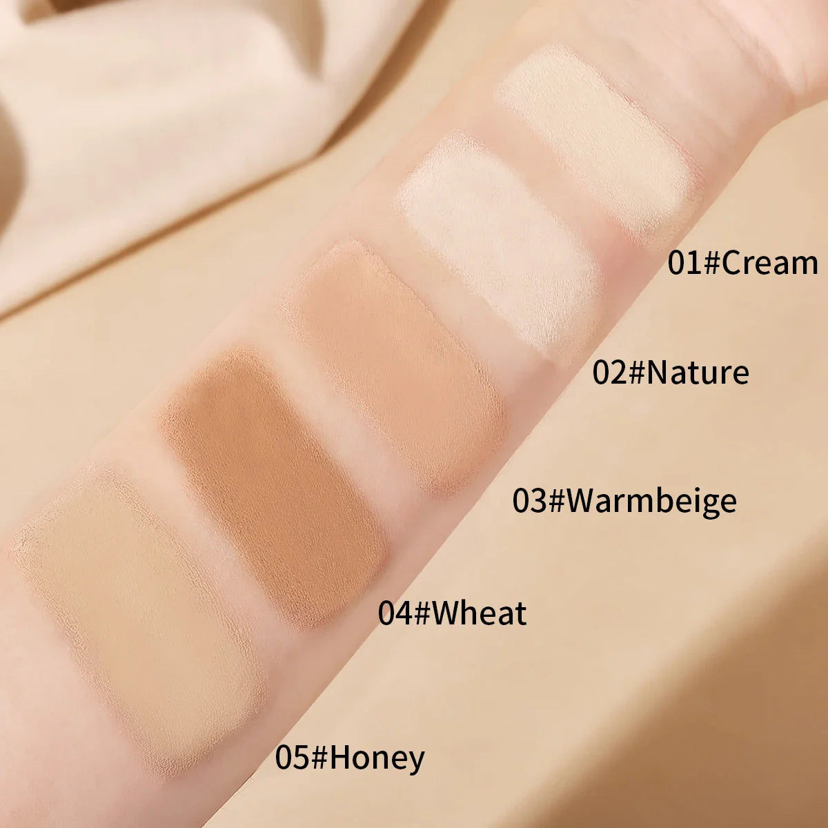 Lightweight Full-Coverage Cream Concealer – All Skin Types