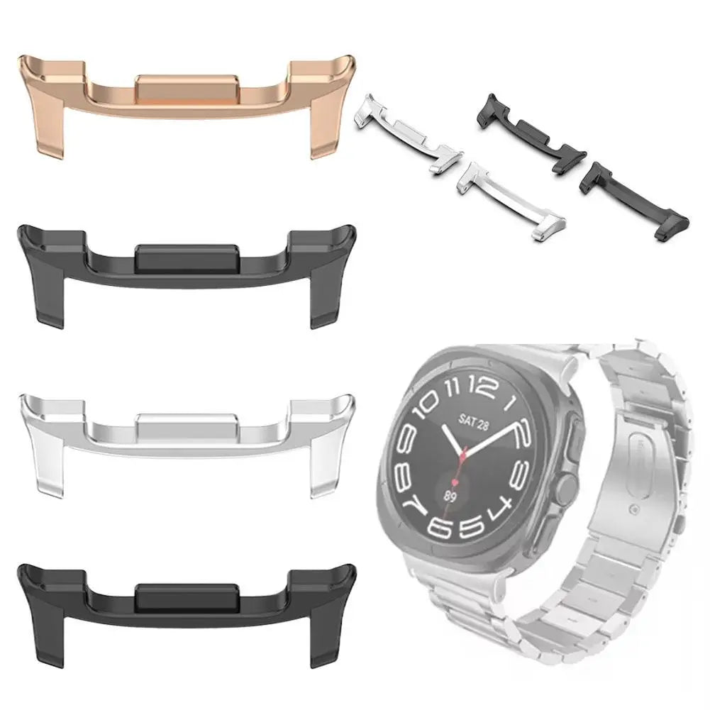For Samsung Galaxy Watch8 (40/44MM) Connector Head Durability Stylish Lightweight Comfortable Watch Connector For Galaxy Watch8 Peaceful Pleasures Health and Wellness