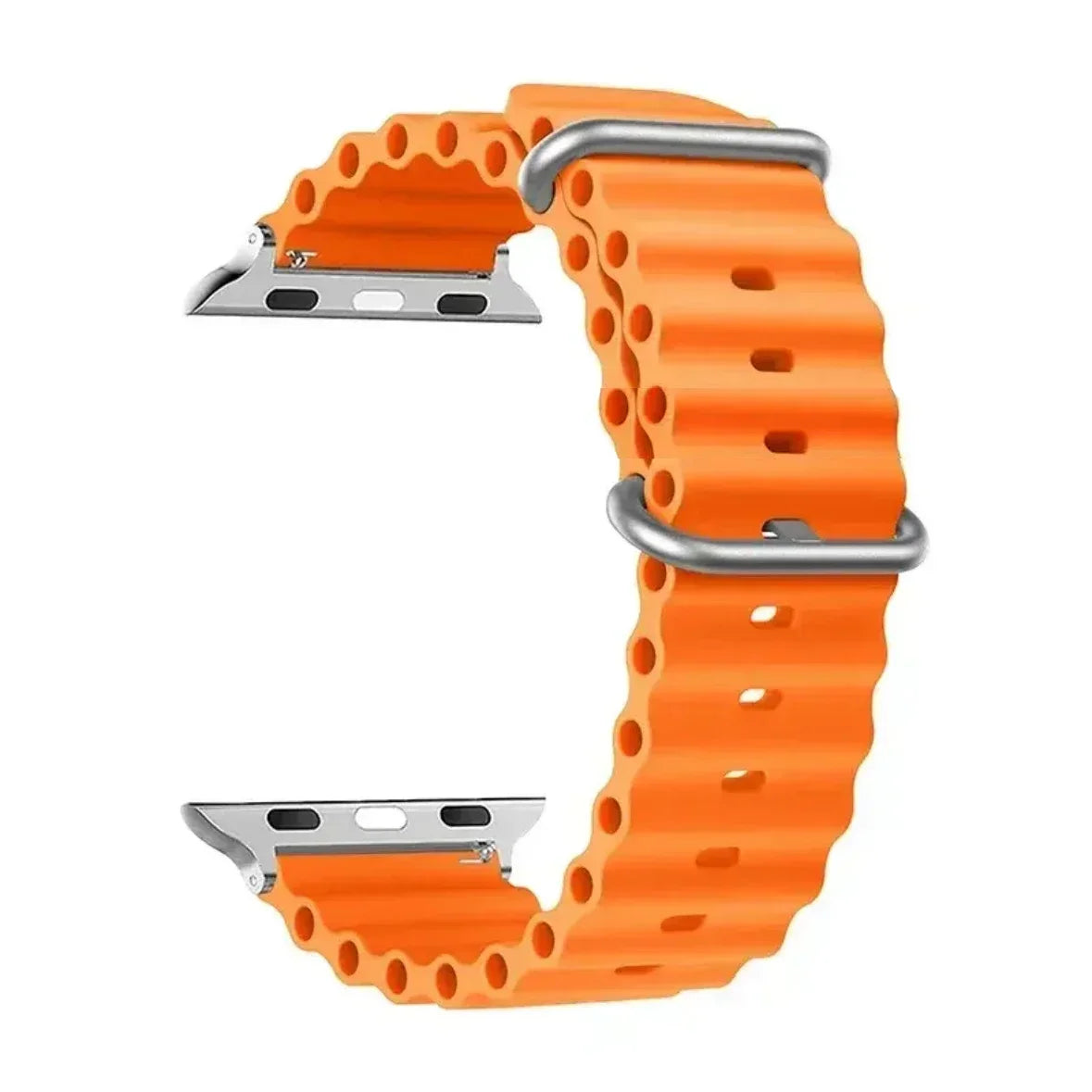 Silicone Ocean strap for Apple watch band Ultra Series 9 SE iwatch 42mm 44mm 45mm 49mm 38mm 40mm 41mm correas 49 44 45 mm bands Peaceful Pleasures Health and Wellness