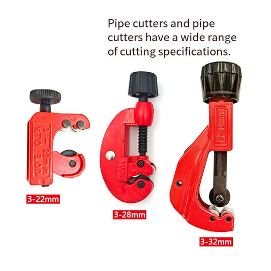 Pipe Cutter 3-22/28/32mm | Copper, Brass, Aluminum & Steel Pipe Cutter Tool Oasis Select