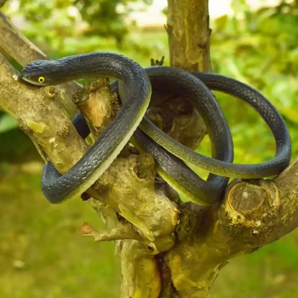 Fake Snake Props Creative Scary Toy Realistic Rubber Soft Snakes