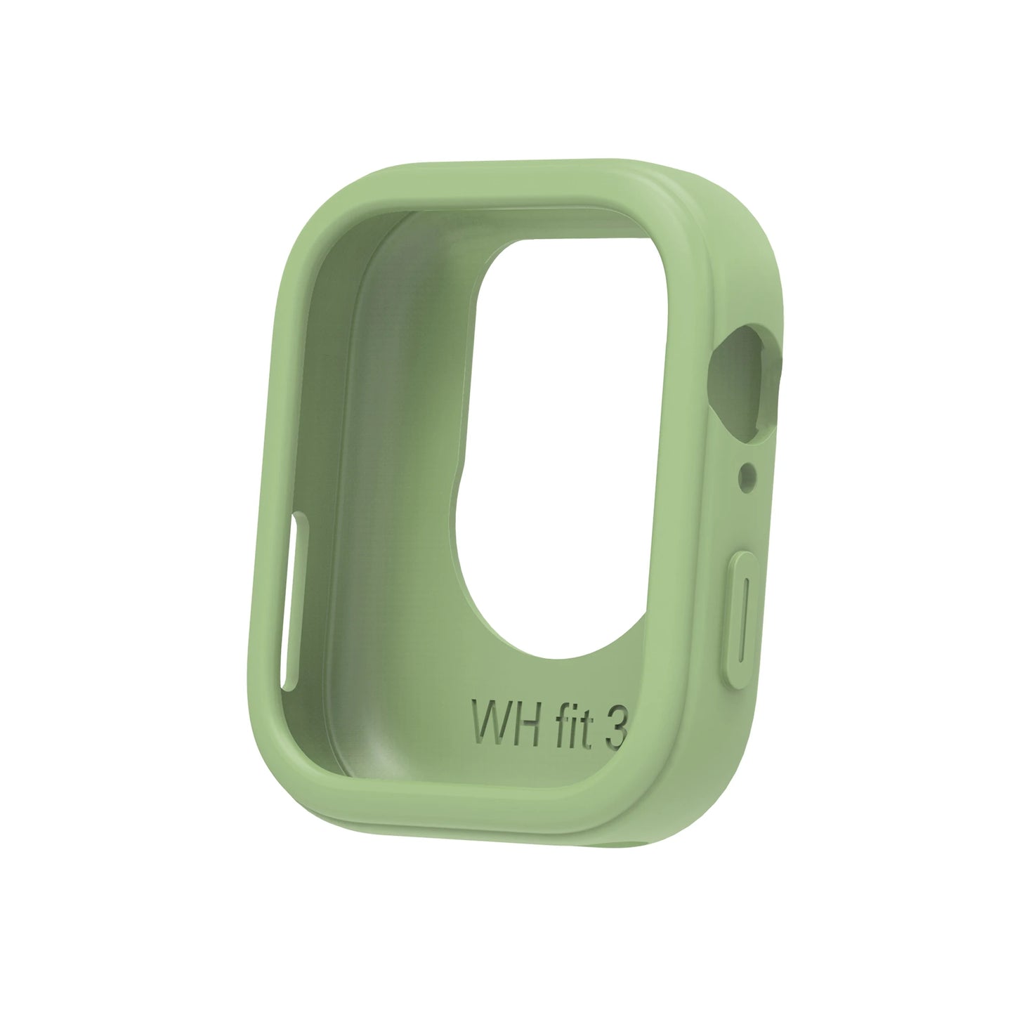 Silicone Case for Huawei Watch Fit 3 – Drop-Proof Cover Peaceful Pleasures Health and Wellness light green