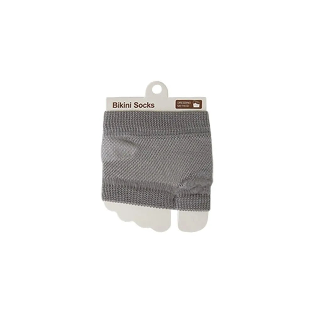 Breathable Mesh Half Socks – Arch Support & Anti-Slip Toe Socks