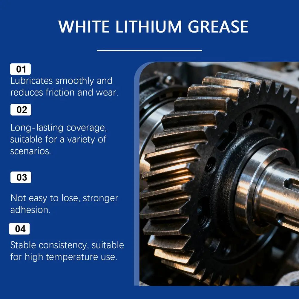 Lithium Vehicle Grease for High-Temperature Lubrication Peaceful Pleasures Health and Wellness
