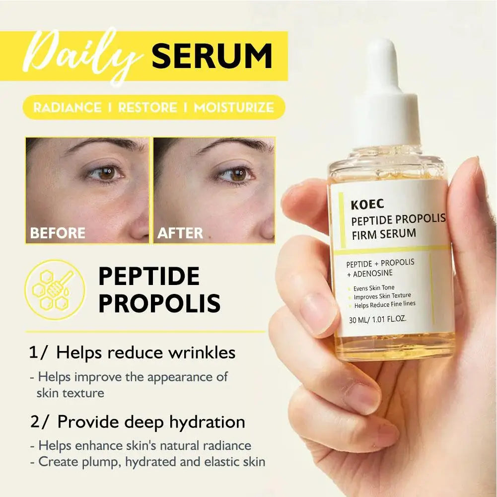 Peptide Propolis Cica Firming Face Serum 30ml – Deep Hydration