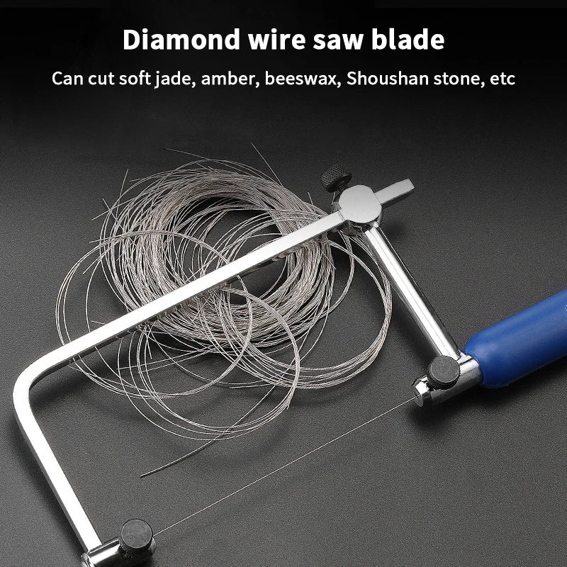1M Diamond Wire Saw Blade – Jade, Metal & Ceramic Cutting