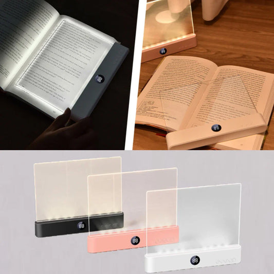 2-in-1 LED Book Light & Night Lamp | Rechargeable Reading Light LED Reading Lamp Oasis Select