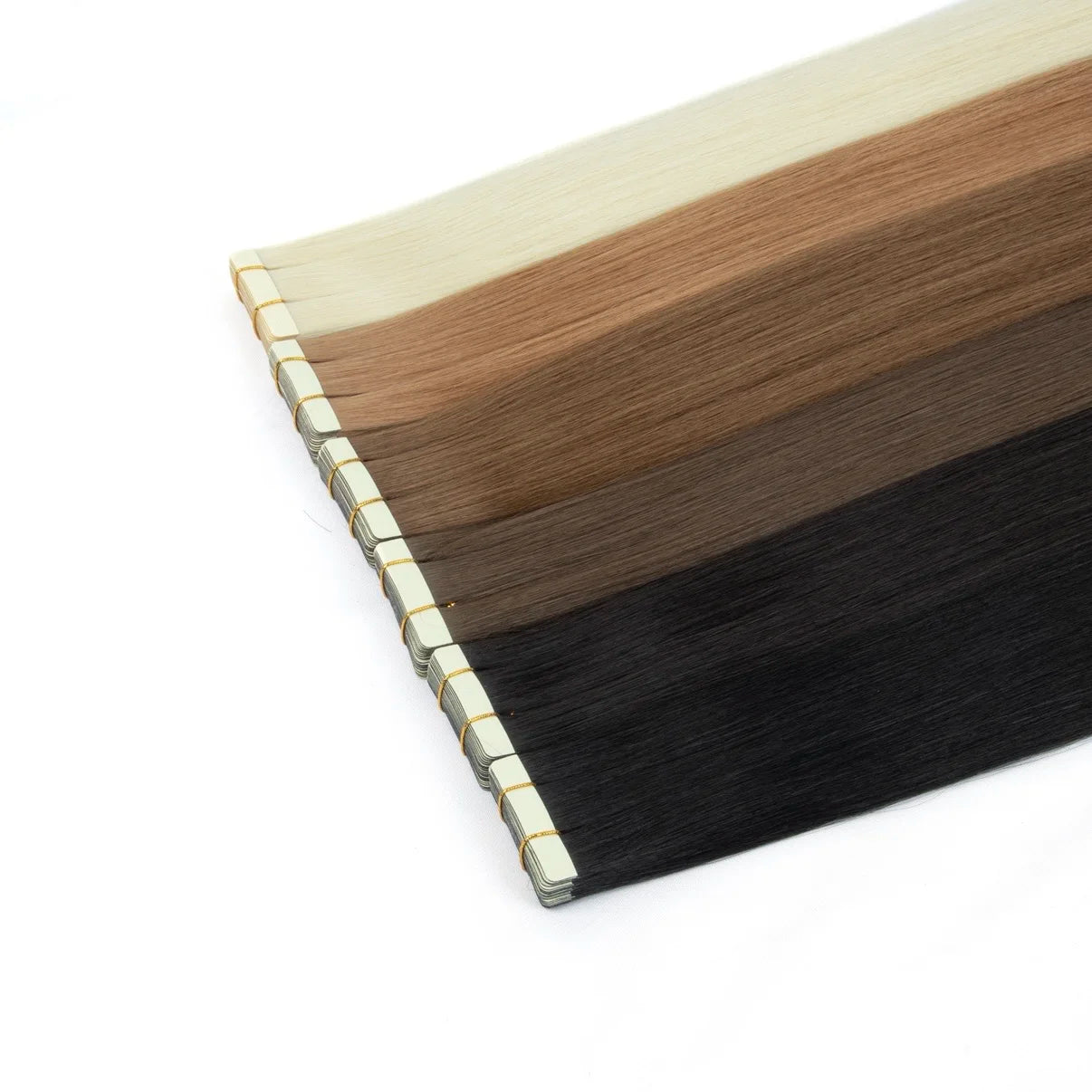 20pcs Tape-In Synthetic Hair Extensions | Seamless Skin Weft