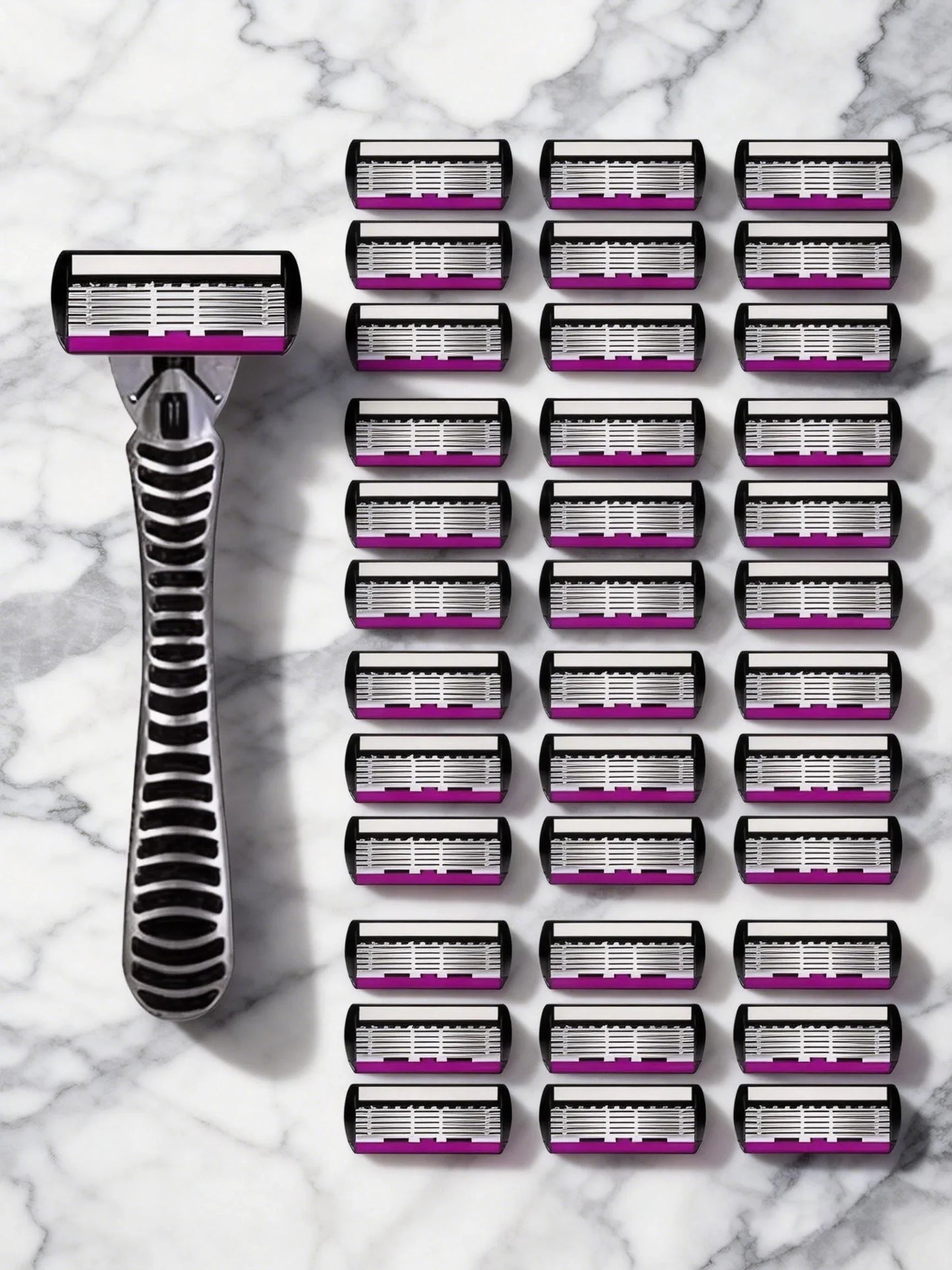 6-Layer German Steel Razor Cartridges – Mach Compatible