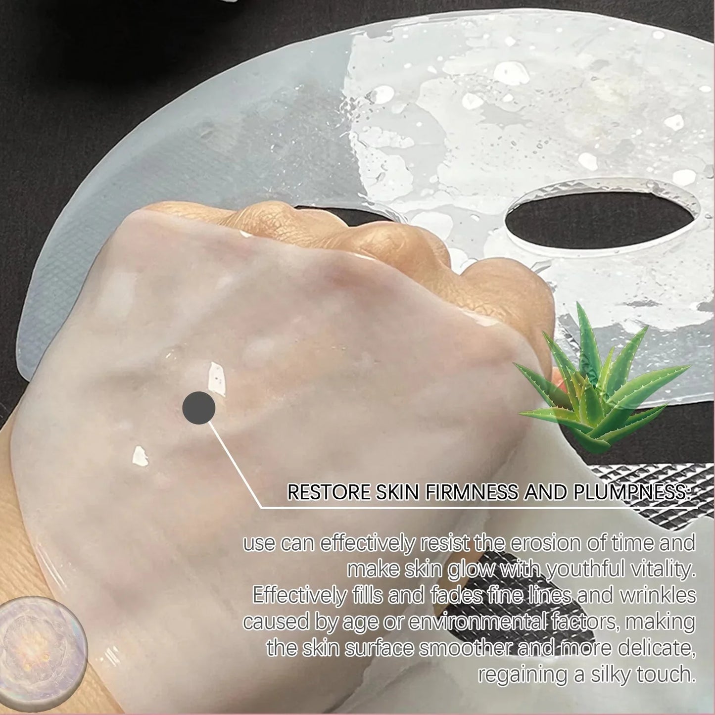 Hoygi Bio Collagen Hydro-Gel Face Mask – Firm & Brighten