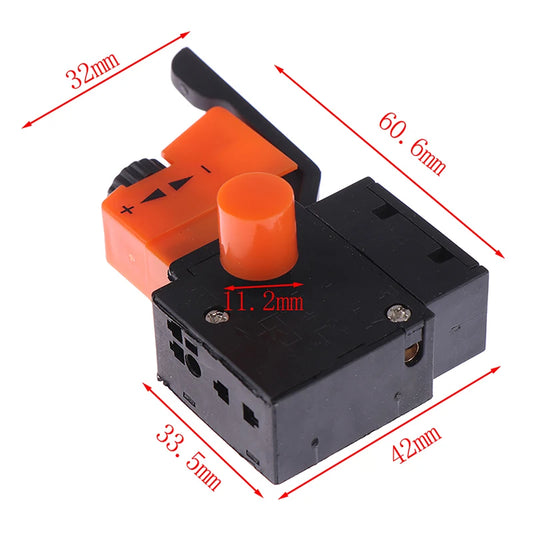 New AC 250V/4A FA2-4/1BEK Adjustable Speed SPlastic Metal For Electric Drill Peaceful Pleasures Health and Wellness