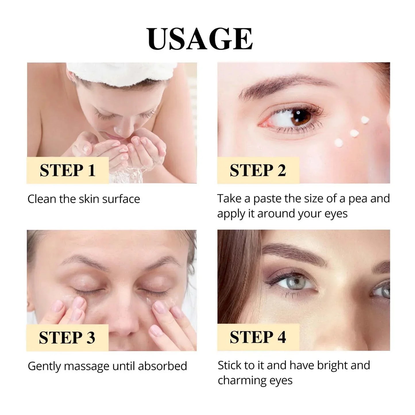 SADOER Snail Eye Cream – Dark Circles, Bags & Anti-Aging