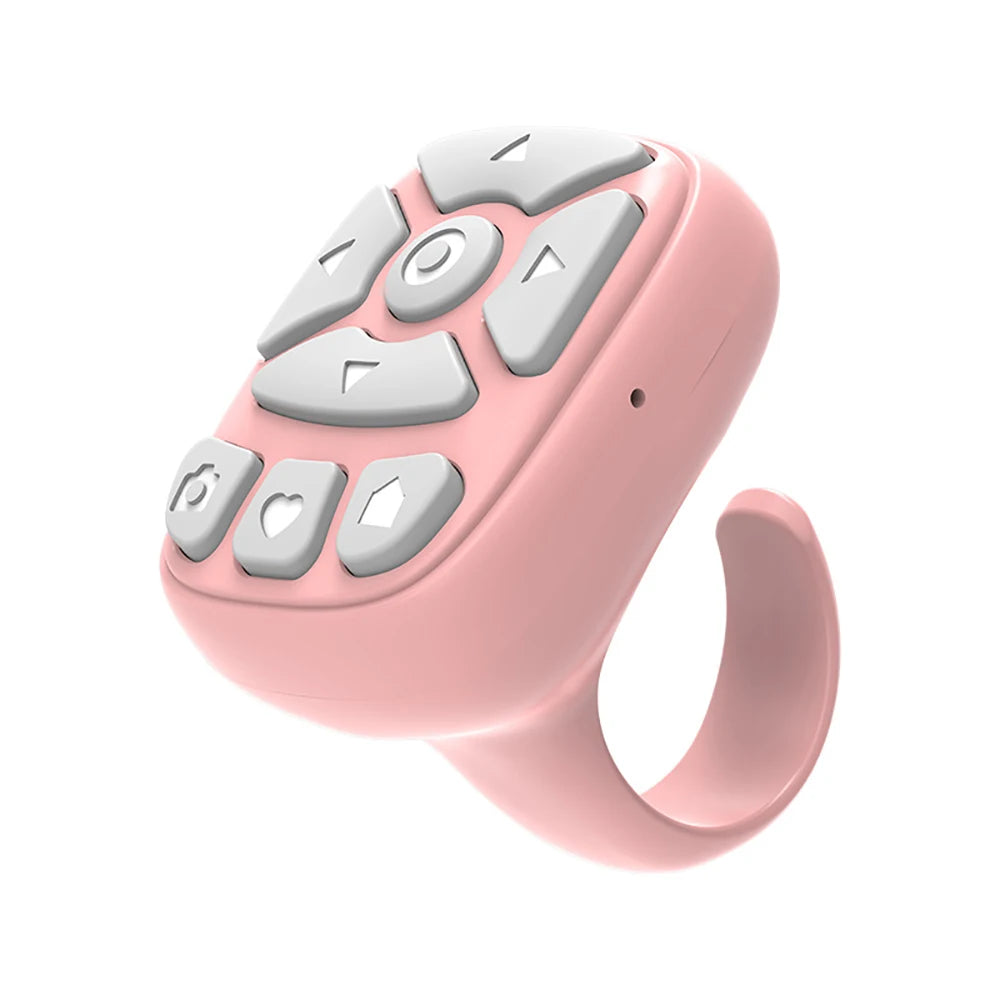 Bluetooth Scrolling Ring Remote for TikTok, Selfie & Phone