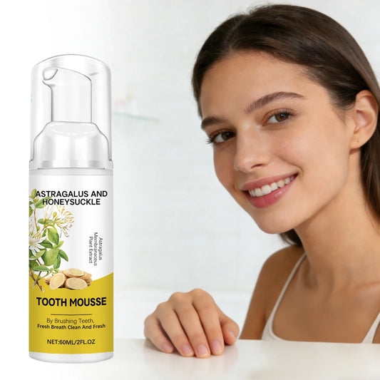 Astragalus Teeth Cleaning Mousse Foam Toothpaste 60ml Foam Toothpaste Oasis Select