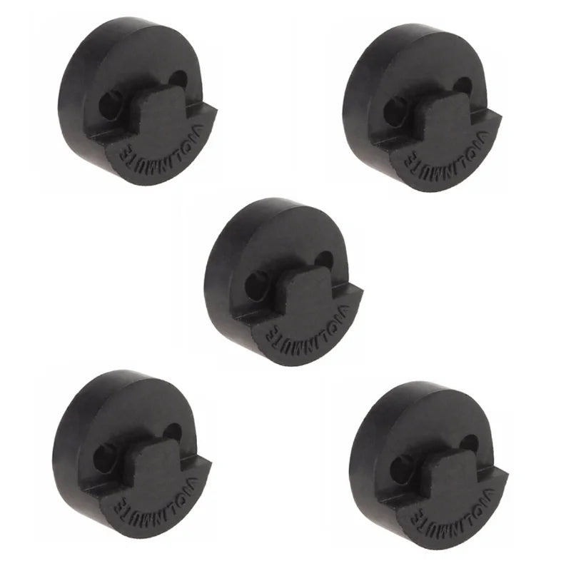 Professional Violin Parts Accessories 20 X Black Acoustic Round
