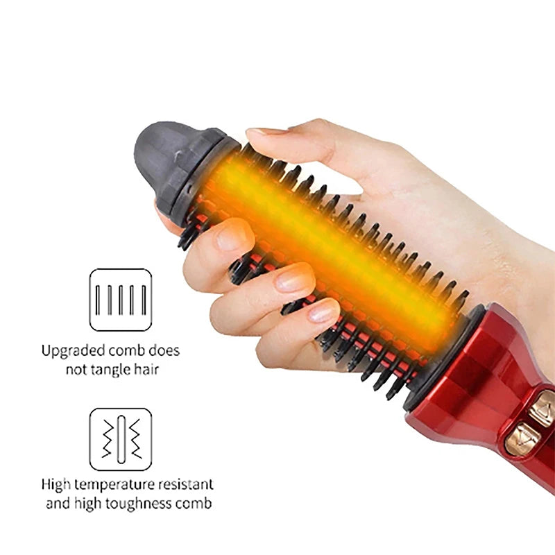 New Arrival Ceramic Ionic Spiral Hair Curler Fast Heating PTC Auto Styler with LCD Temperature Display Peaceful Pleasures Health and Wellness