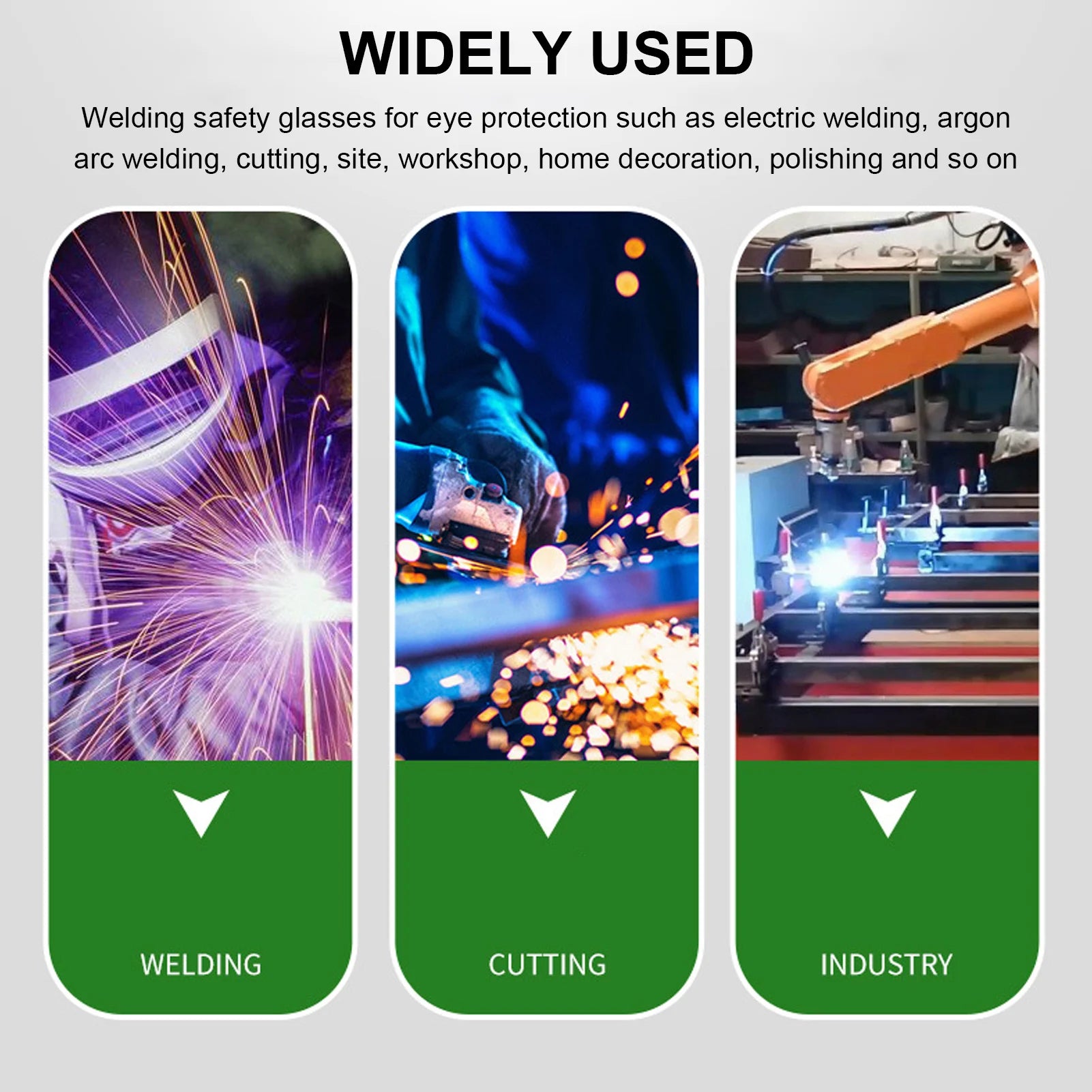 Welder Glasses Welding Glasses Welding Glasses Safety Protective Welder Professional Eye UV Goggles Lens Peaceful Pleasures Health and Wellness