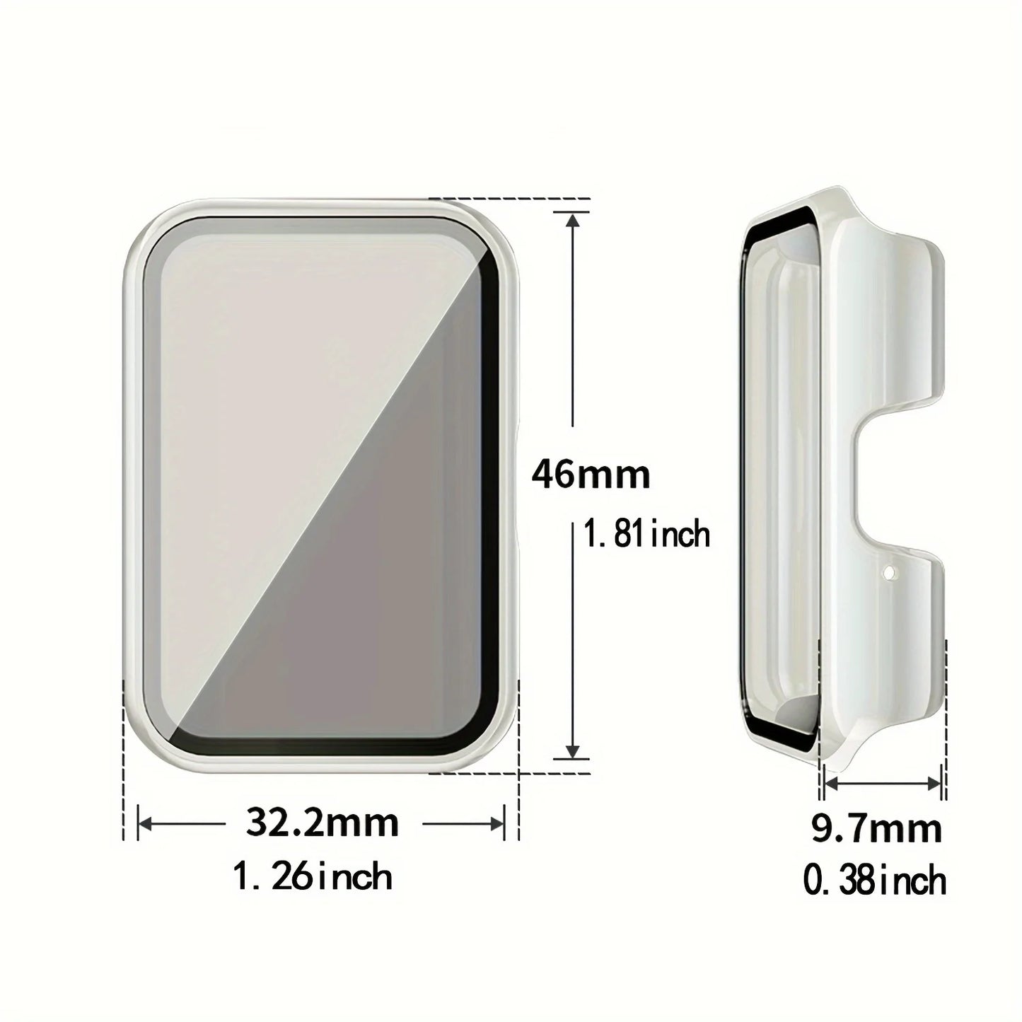 Samsung Galaxy Fit 3 TPU Screen Protector Case Full Cover Peaceful Pleasures Health and Wellness