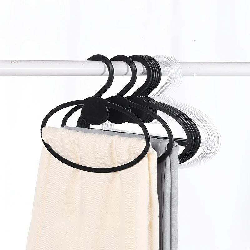 10-Pack Circle Scarf & Tie Hangers – Closet Space Saver Organizer