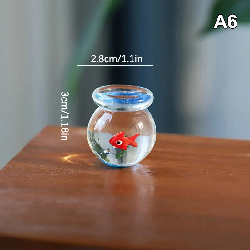 Handcrafted Glass Fish Figurine | Mini Pocket Fish Ornament