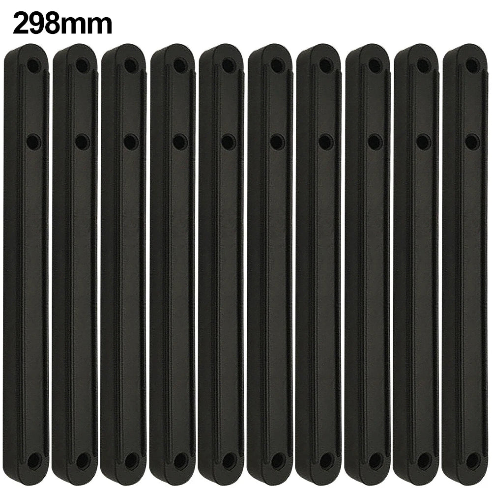 Draw Rail Plastic Drawer Slides 180 235 Runners Replacement Wardrobe