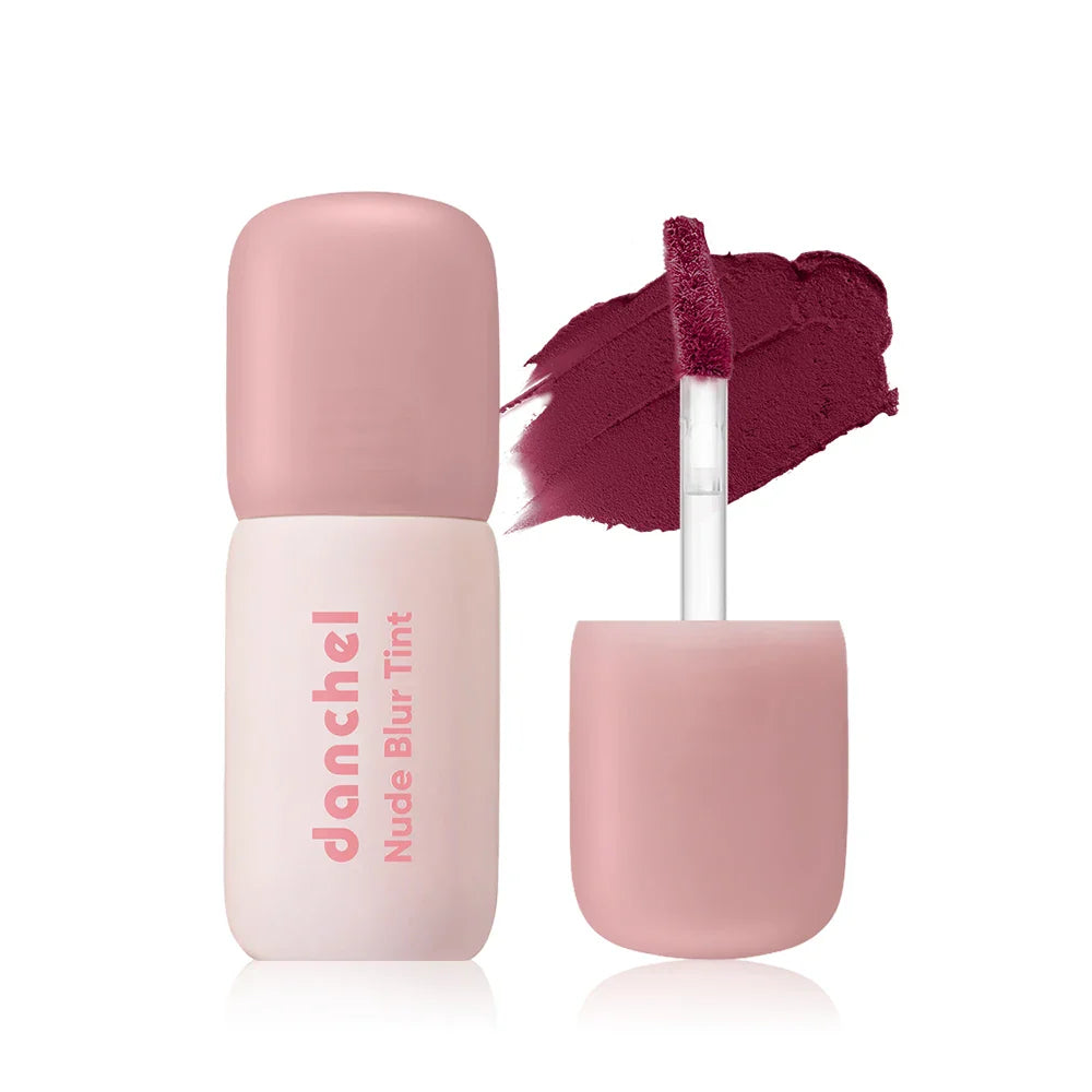 Nude Blur Lip Tint & Cheek Blush – 10 Shades, Velvet Finish