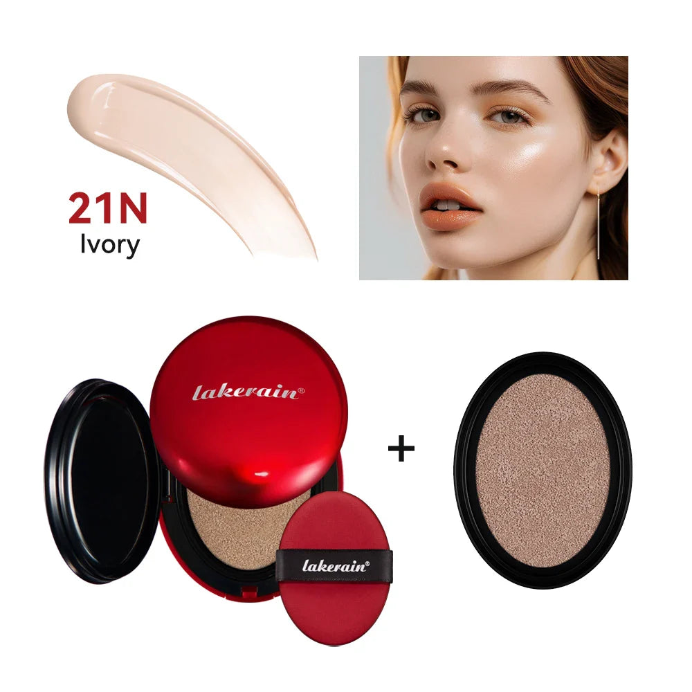 CC Cream Cushion Foundation – Full Coverage, SPF & Refill