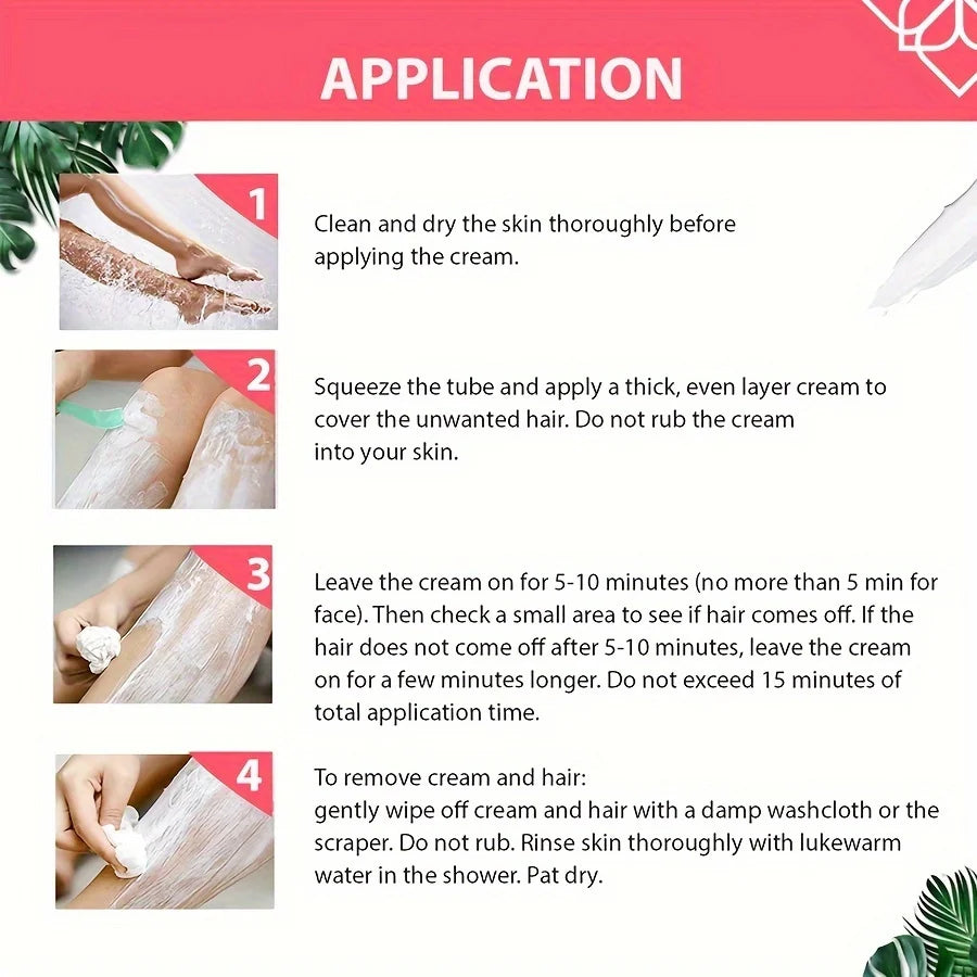 GZE Hair Removal Cream Women – Sensitive Bikini & Pubic Area