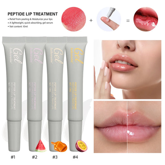 Peptide Lip Treatment Mask Gel – Deep Moisture & Smooth, 10ml Lip Treatment Mask Peaceful Pleasures Health and Wellness