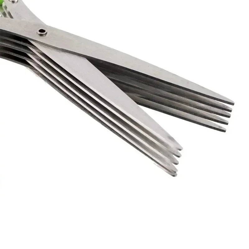 Heavy Duty 5-Layer Stainless Steel Kitchen Shears & Scissors