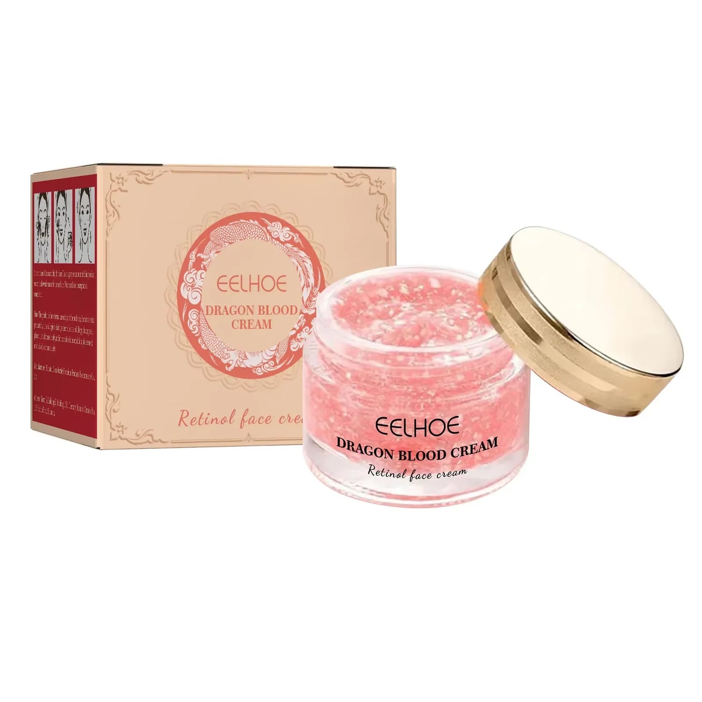 EELHOE Dragon Blood Cream – Hyaluronic Acid Face Moisturizer