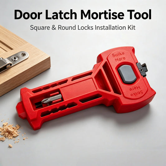 Latch Mortising Chisel Tool Door Kits Compatible Installation Square Peaceful Pleasures Health and Wellness