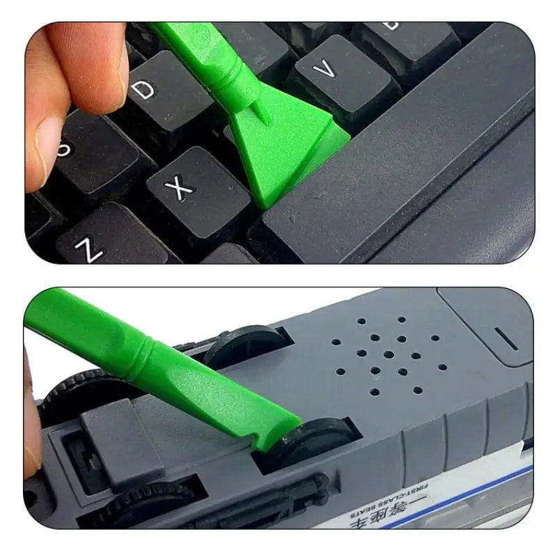 4 Colors 10Pcs/Set Plastic Crowbar Disassembly Spudger Opening Tools For Phone Pad Tablets Laptop PC Repairing Opening Tools Peaceful Pleasures Health and Wellness